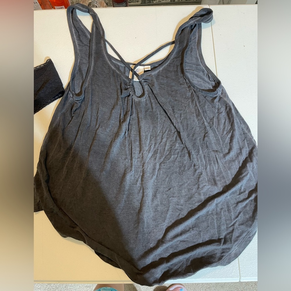 White Crow Cross Sleek Tank Top Gray